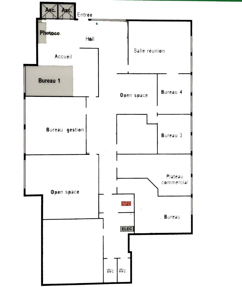 Bureau Strasbourg 193m² Location bureau Strasbourg Bas-Rhin OLBUR2313410 9